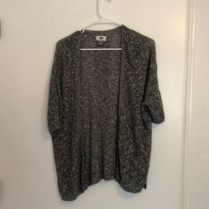 Old Navy grey cardigan